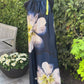 kleedje Nicky in vloeiende stof met grote bloemen