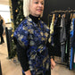 Korte kimono-vest in doe-box